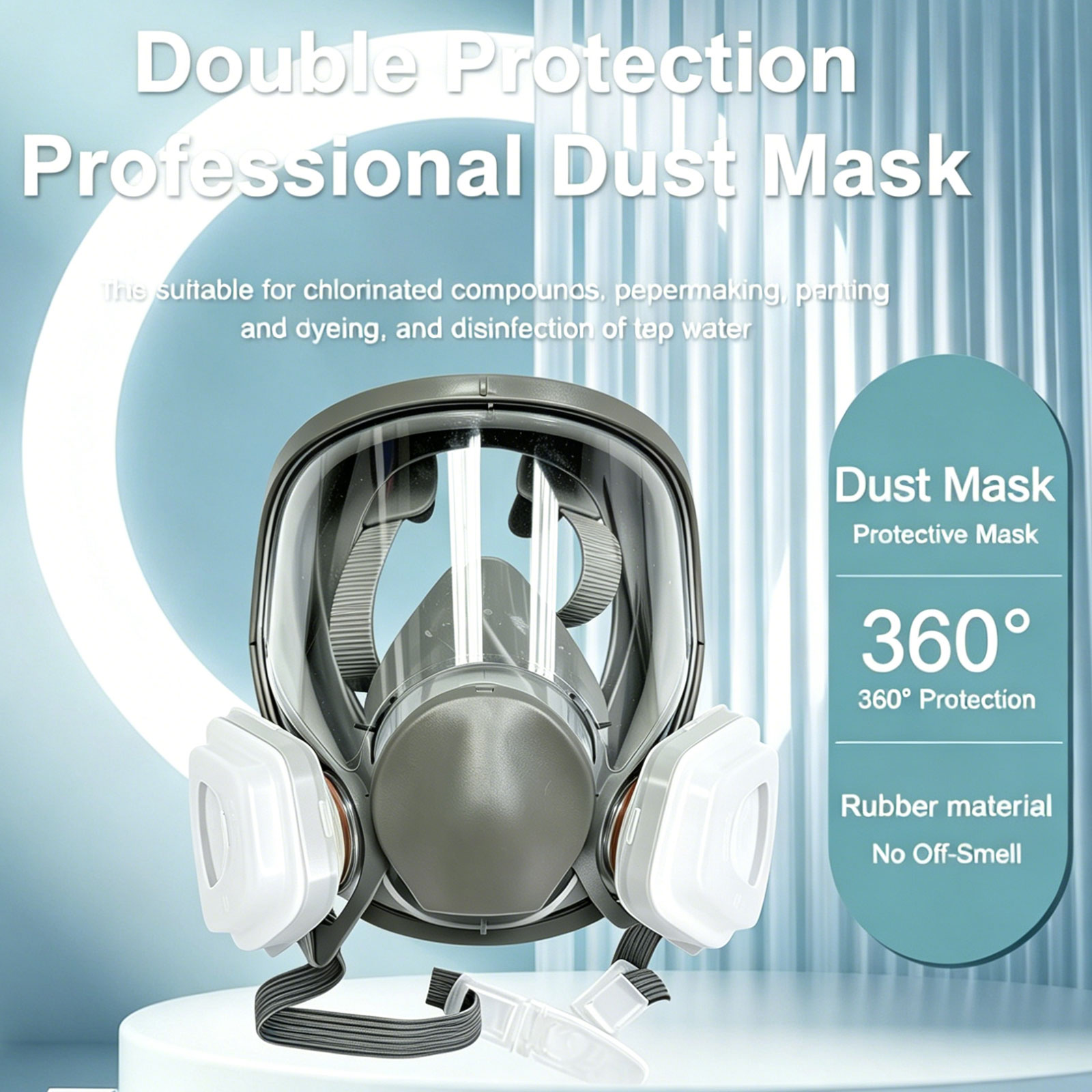 6800 Full Face Respirator with - Dust Mask Construction review and price