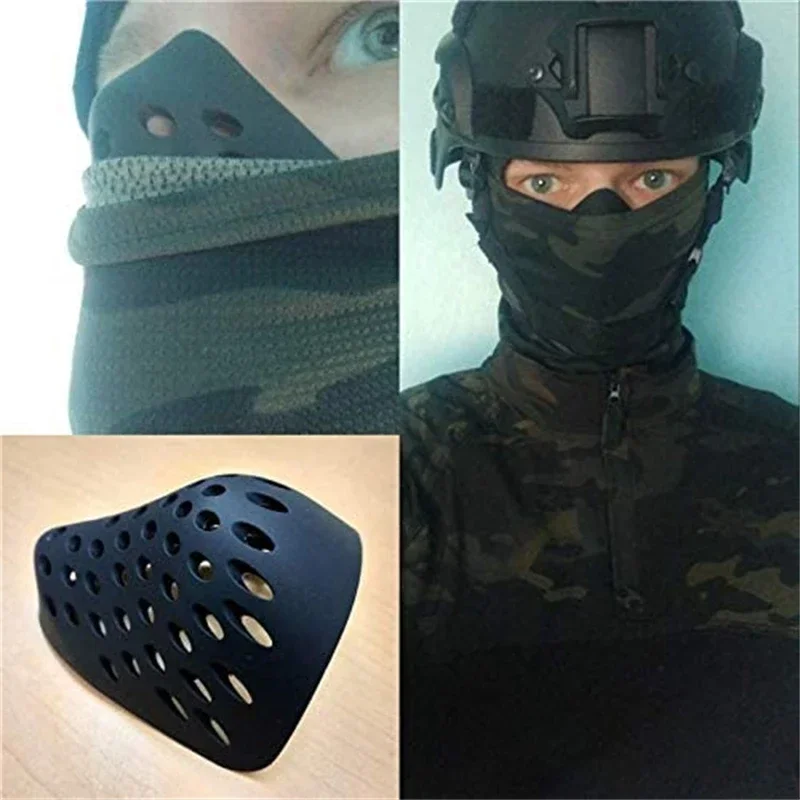 HalloweenHalf Face Shell Nose  - Silicone Mask Bracket review and price